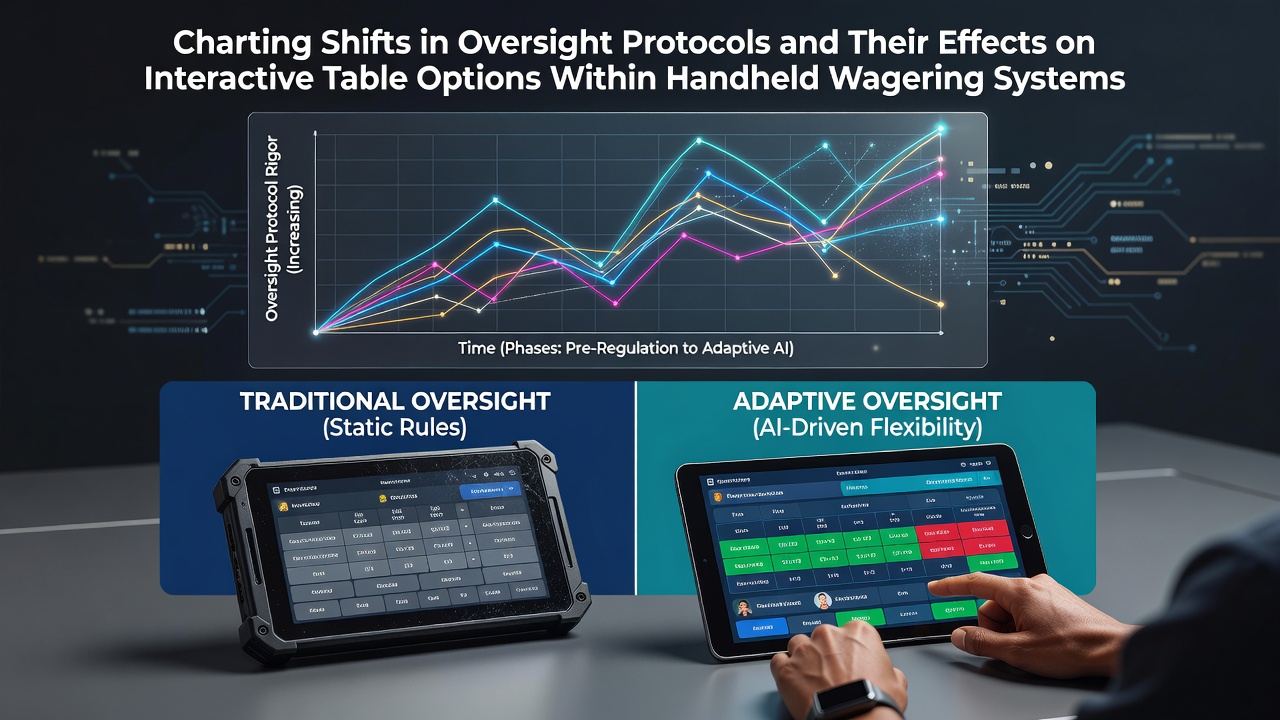 Regulatory analysts review mobile table game interfaces on handheld devices as oversight protocols evolve in June 2026