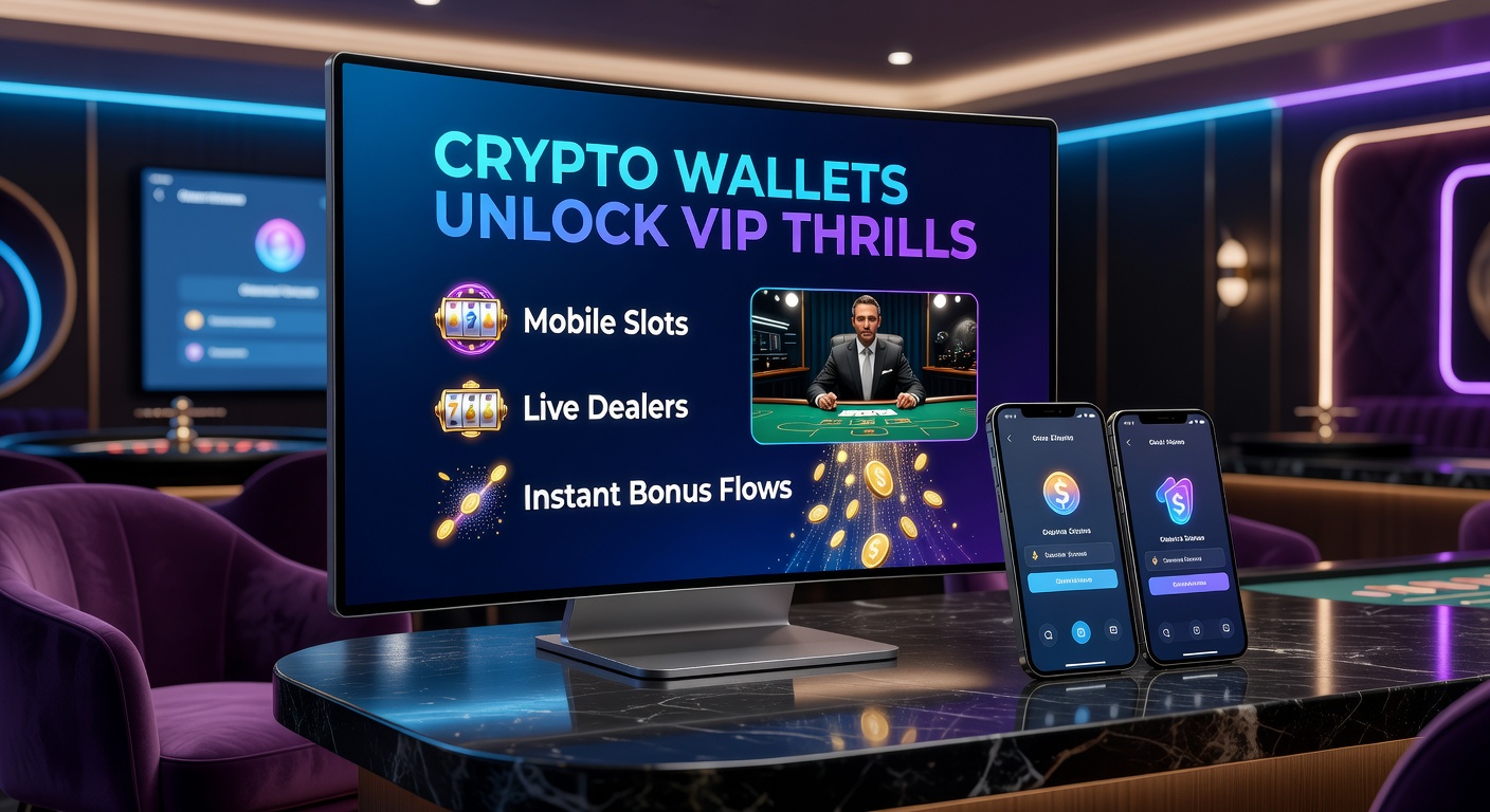 Dynamic scene of a live dealer at a blackjack table streamed to a smartphone, with crypto transaction notifications popping up in the foreground